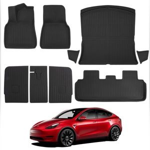 Tesla Model Y Floor Mats 3D Full Set Interior